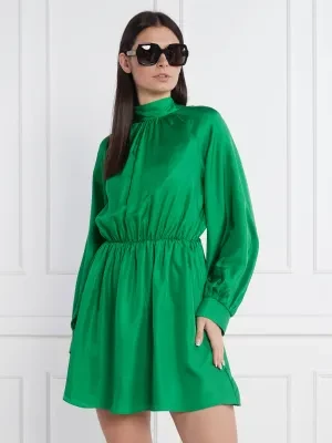 Samsøe Samsøe Jedwabna Sukienka ebbali