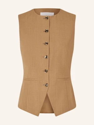 Samsøe  Samsøe Kamizelka Typu Blezer Saruma braun SAMSØE  SAMSØE