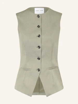 Samsøe  Samsøe Kamizelka Typu Blezer Saruma gruen SAMSØE  SAMSØE