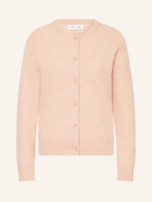 Samsøe  Samsøe Kardigan Nor Z Dodatkiem Alpaki rosa SAMSØE  SAMSØE