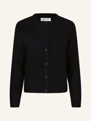 Samsøe  Samsøe Kardigan Nor Z Dodatkiem Alpaki schwarz SAMSØE  SAMSØE