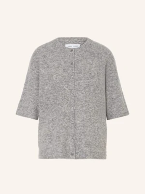 Samsøe  Samsøe Kardigan Saanoura Z Dodatkiem Alpaki grau SAMSØE  SAMSØE