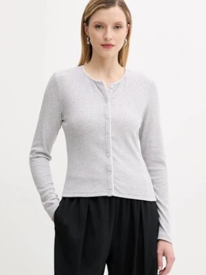 Samsoe Samsoe kardigan SAJUNE damskie kolor szary lekki F25200034