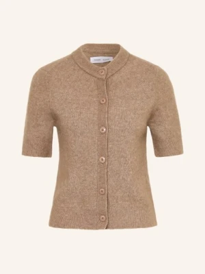 Samsøe  Samsøe Kardigan Sanoura Z Wełną Merino I Alpaką braun SAMSØE  SAMSØE