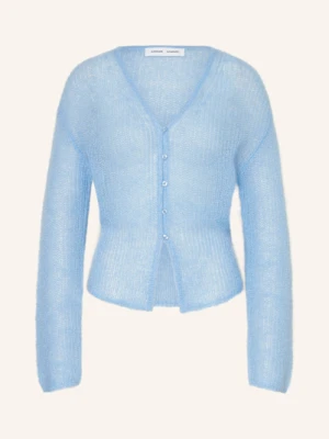 Samsøe  Samsøe Kardigan Sapoppie Z Dodatkiem Moheru blau SAMSØE  SAMSØE