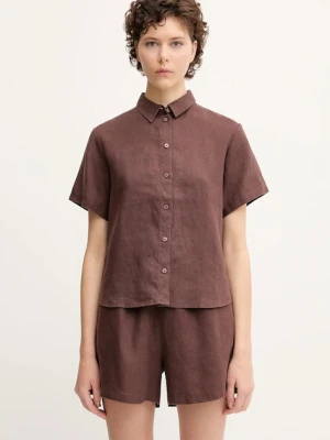 Samsoe Samsoe koszula lniana MINA