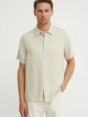 Samsoe Samsoe koszula lniana SAAVAN