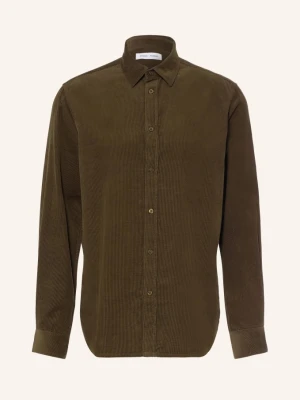 Samsøe Samsøe Koszula Sztruksowa Saliam Comfort Fit gruen KHAKI