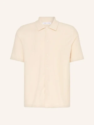 Samsøe Samsøe Koszula Z Krótkim Rękawem Kvistbro Comfort Fit beige SAMSØE SAMSØE
