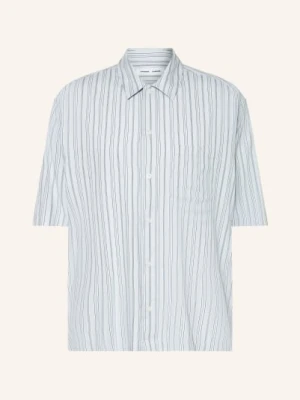 Samsøe  Samsøe Koszula Z Krótkim Rękawem Saayo Comfort Fit blau SAMSØE  SAMSØE