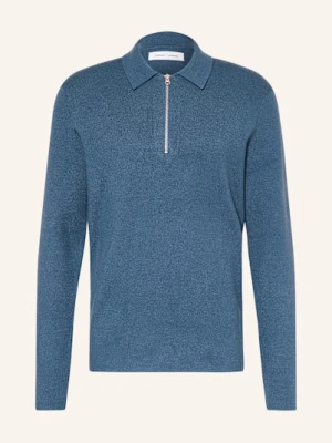 Zdjęcie produktu Samsøe  Samsøe Koszulka Polo Z Dzianiny Guna blau SAMSØE  SAMSØE