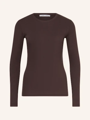 Samsøe  Samsøe Koszulka Z Długim Rękawem Alexa braun SAMSØE  SAMSØE