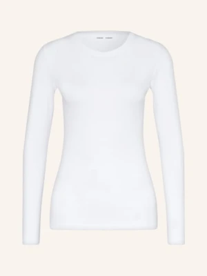 Samsøe  Samsøe Koszulka Z Długim Rękawem Alexa weiss SAMSØE  SAMSØE