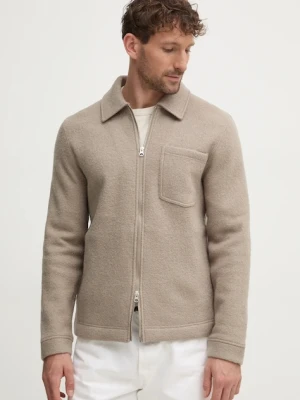 Samsoe Samsoe kurtka koszulowa wełniana