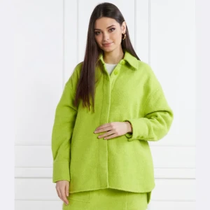 Samsøe Samsøe Kurtka | Oversize fit | z dodatkiem wełny