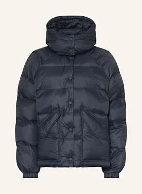 Samsøe  Samsøe Kurtka Pikowana Sahanay Z Odpinanym Kapturem blau SAMSØE  SAMSØE