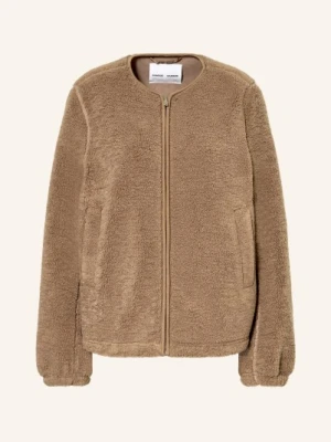 Samsøe  Samsøe Kurtka Pluszowa Saautumn braun SAMSØE  SAMSØE