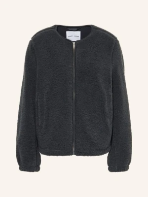 Samsøe  Samsøe Kurtka Pluszowa Saautumn grau SAMSØE  SAMSØE