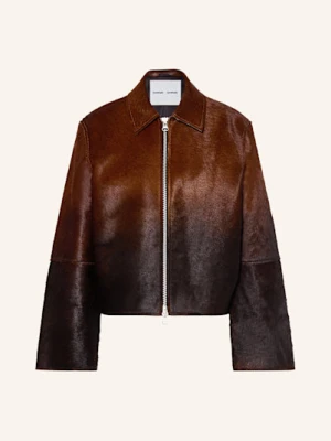 Samsøe  Samsøe Kurtka Skórzana Salylo braun SAMSØE  SAMSØE