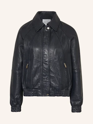 Samsøe  Samsøe Kurtka Skórzana Sanula grau SAMSØE  SAMSØE