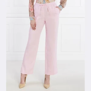Samsøe Samsøe Lniane spodnie Hoys string | Straight fit