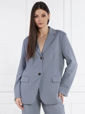 Samsøe Samsøe Marynarka Saluzy | Regular Fit | z dodatkiem wełny