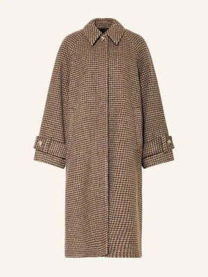 Samsøe  Samsøe Płaszcz Wełniany Alma braun SAMSØE  SAMSØE