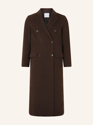 Samsøe  Samsøe Płaszcz Wełniany Falcon braun SAMSØE  SAMSØE