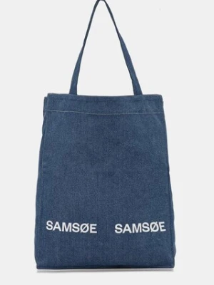 Samsoe Samsoe SALUCA torba jeansowa