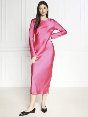 Samsøe Samsøe Satynowa sukienka