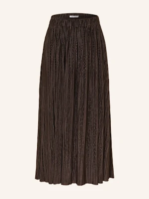 Samsøe  Samsøe Spódnica Plisowana Uma braun SAMSØE  SAMSØE