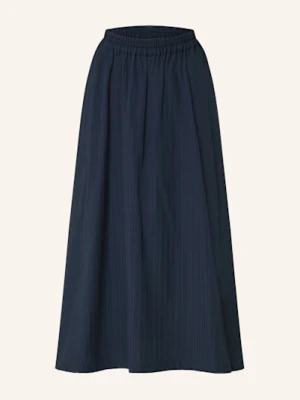 Samsøe  Samsøe Spódnica Satina blau SAMSØE  SAMSØE