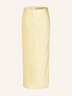 Samsøe  Samsøe Spódnica Satynowa Saagneta gelb SAMSØE  SAMSØE