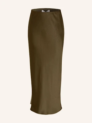 Samsøe  Samsøe Spódnica Satynowa Saagneta gruen SAMSØE  SAMSØE