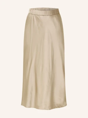 Samsøe Samsøe Spódnica Satynowa Samiley beige SAMSØE SAMSØE