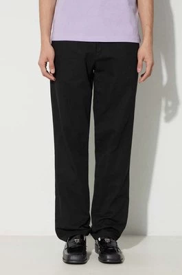 Samsoe Samsoe spodnie JOHNNY kolor czarny proste high waist M23300059