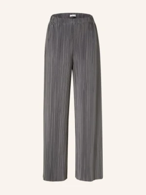 Samsøe  Samsøe Spodnie Plisowane Uma grau SAMSØE  SAMSØE