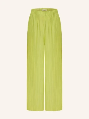 Samsøe  Samsøe Spodnie Plisowane Uma gruen SAMSØE  SAMSØE