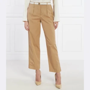 Samsøe Samsøe Spodnie Salix NP 15129 | Regular Fit | z dodatkiem lnu