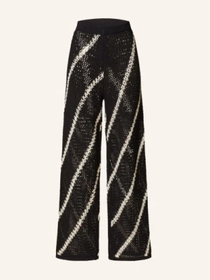 Samsøe Samsøe Spodnie Z Dzianiny Saisha schwarz SAMSØE SAMSØE