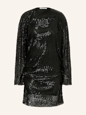 Samsøe  Samsøe Sukienka Etui Saruby Z Cekinami schwarz SAMSØE  SAMSØE