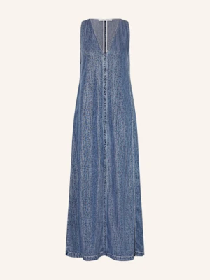Samsøe  Samsøe Sukienka Jeansowa Saskylar blau SAMSØE  SAMSØE
