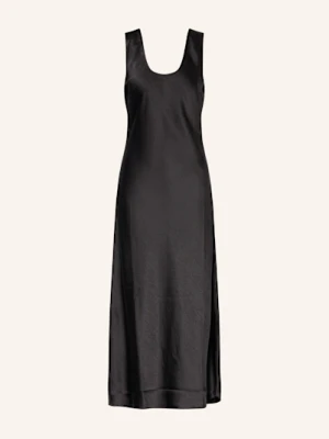 Samsøe  Samsøe Sukienka Satynowa Sasumma schwarz SAMSØE  SAMSØE