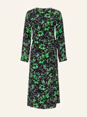 Samsøe  Samsøe Sukienka W Stylu Kopertowym Agneta schwarz SAMSØE  SAMSØE
