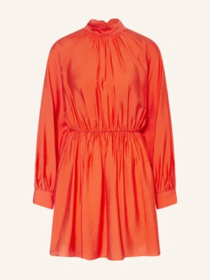 Samsøe  Samsøe Sukienka Z Kokardą Ebbali orange SAMSØE  SAMSØE