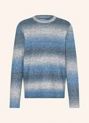 Samsøe  Samsøe Sweter Aiden Z Dodatkiem Alpaki blau SAMSØE  SAMSØE