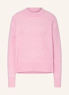 Samsøe  Samsøe Sweter Anour Z Alpaką pink SAMSØE  SAMSØE