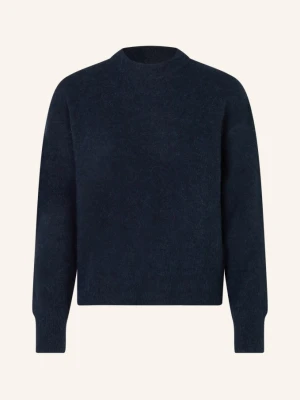 Samsøe Samsøe Sweter Anour Z Wełną Merino I Alpaką blau GRANATOWY