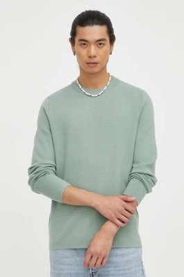 Samsoe Samsoe sweter męski kolor zielony