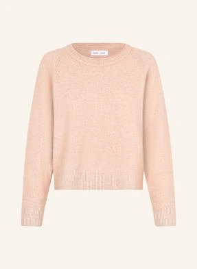 Samsøe  Samsøe Sweter Nor O-N Short Z Dodatkiem Alpaki rosa SAMSØE  SAMSØE